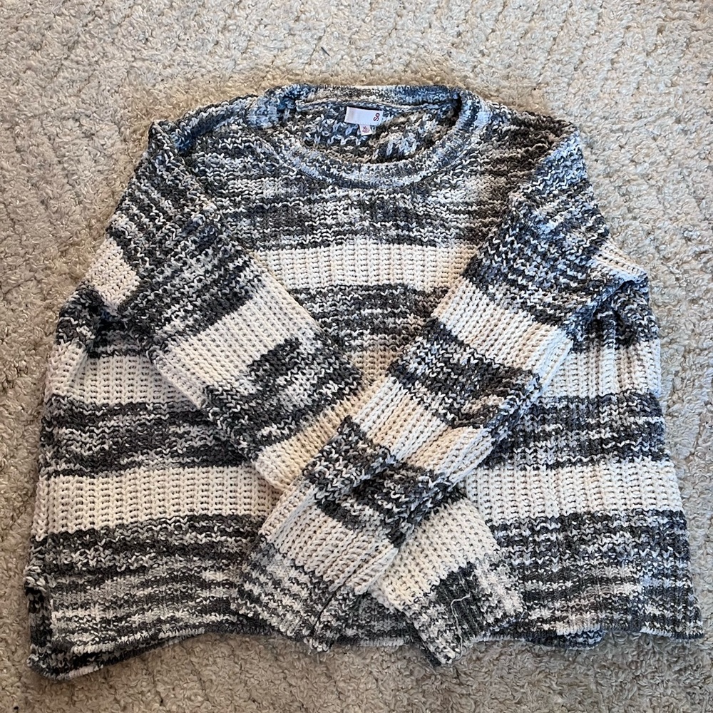 Never Work Cropped Sweater
